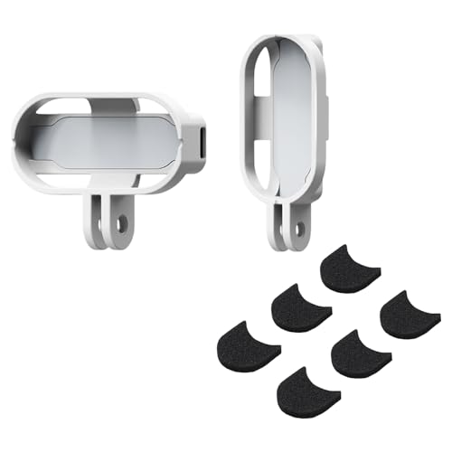 Manguito de viento para Insta360 GO 3 evita audio saturado y soporta montaje magnético