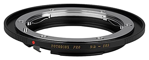 Image of Fotodiox Pro Lens Mount Adapter for Nikon Lens to Canon EOS Camera Body for Canon 1D 1DS Mark II III IV 1DX 1DC 5D 5D Mark II II 7D 40D 50D 60D 70D Digital Rebel T2i T3 T3i T4i T5i SL1 C300 C500