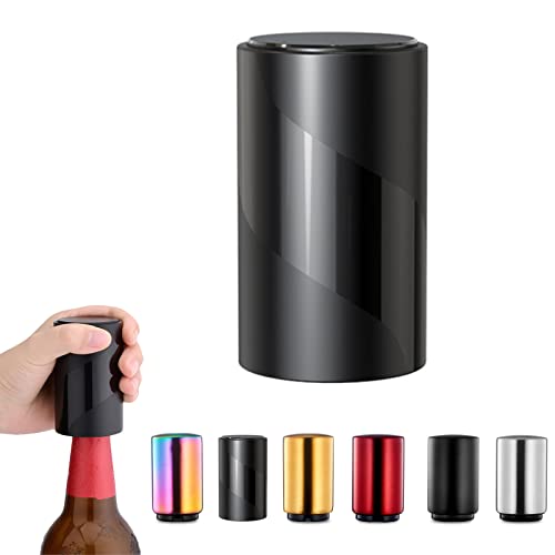 Abridor magnético de botellas de cerveza, abrebotellas de cerveza con imán, accesorios de cocina para hombres, regalos de cerveza para hombres, Navidad Día del Padre Cover