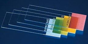 ColorFrost* Disposable Microscope Slides, Size: 25 x 75mm; Frost Color: Green [ 1 Pack(s)]