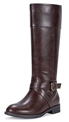 Knee High-948-brown/Dark Brown