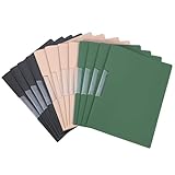 Facile à classer: Le dossier de clips A4 est disponible en trois couleurs (vert, noir et beige), ce qui vous permet d'organiser et de classer facilement différents fichiers.