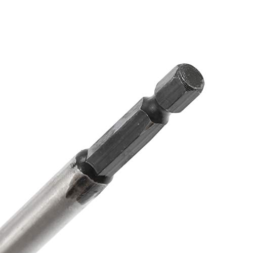 wiertło 10-35mm 1/4''Wiertła ślimakowe ze stali szybkotnącej, 160 mm z czterema gniazdami narzędzia do obróbki drewna otwieracz do otworów zestawy wierteł (Size : 5PCS(12-14-16-18-20))