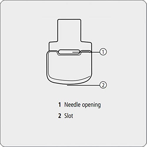Pie prensatela Gathering Foot para Bernina miniatura 2
