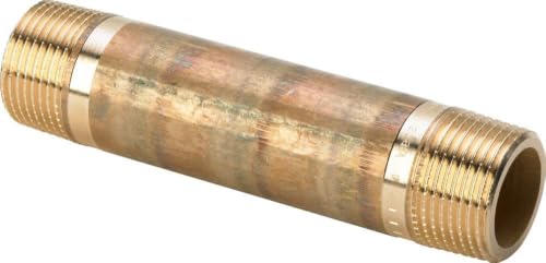 Viega 3530 - Niple alargado macho-macho 3530 3/4'x90mm bronce