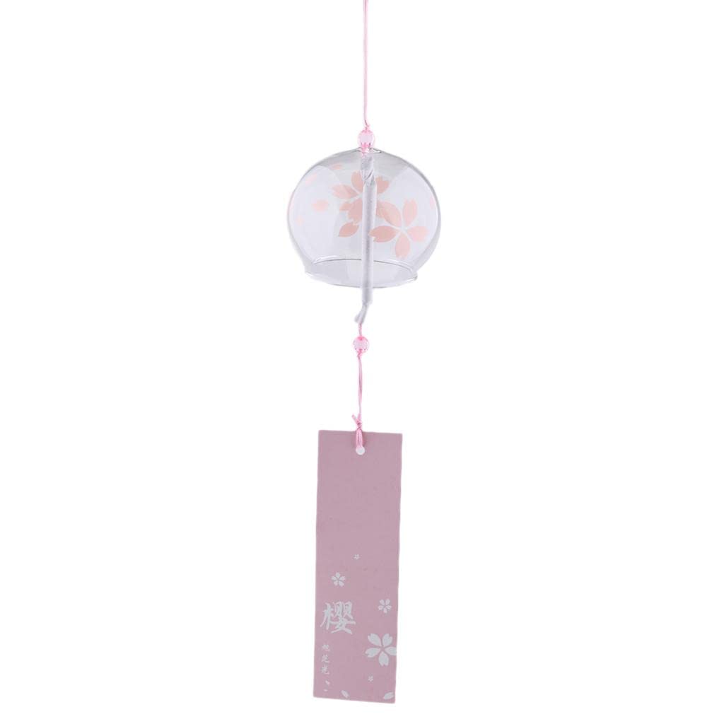 CALANDIS® Japanese Style Glass Windchime Hanging Blessing Bells Home Wind Chimes 2 | 1 Piece of Japanese Style Bells-picture-30