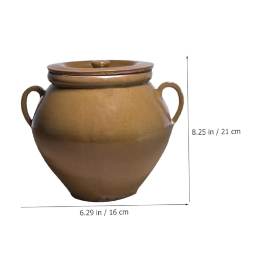 Pot à condiments en céramique étanche pour éliminer le gaspillage - 4