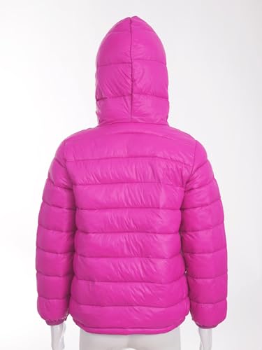 JEATHA Boys Girls Ultra Lightweight Packable Puffer Jacket Kids Windproof Water Resistant Zip Up Hoodie Coats4