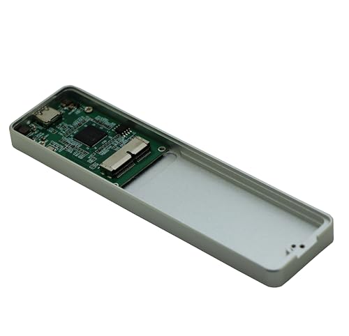 Boîtier SSD pour MacBook Air Pro Sintech USB C boîtier externe en aluminium argent - 4