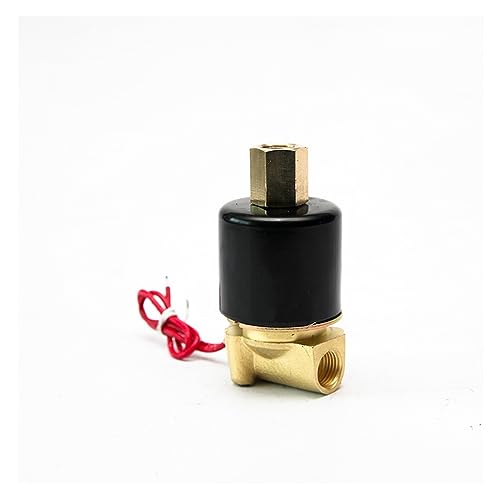 Válvula solenoide de gas 1/4 normalmente abierta de latón 230VAC con junta EPDM para control de flujo 2