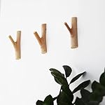 IWILCS-Natuerliche-Holz-Haken-4-Stueck-Holz-Vintage-Kleiderhaken-Handgemachte-WandhakenNaturholz-Wandhaken-Garderobenhaken-fuer-Mantel-Schluesselhalter-KindergarderobeBreite-2-3-cm-ohne-Loecher : Aus-Holz-gemacht....