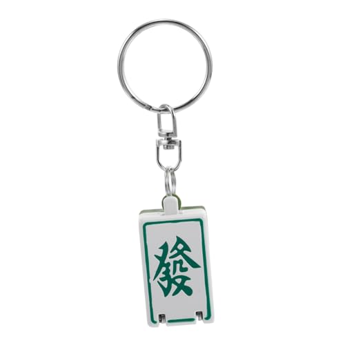 VALICLUD ミニ 麻雀 ネイル クリップ キーホルダー 漫画 ネイル クリッパー バッグ ペンダント ミニ ポータブル ネイル クリッパー 麻雀 キー チェーン 財布 デコレーション 麻雀テー