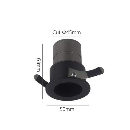Petits plafonniers haute fidélité CRI93 lumière chaude 3W