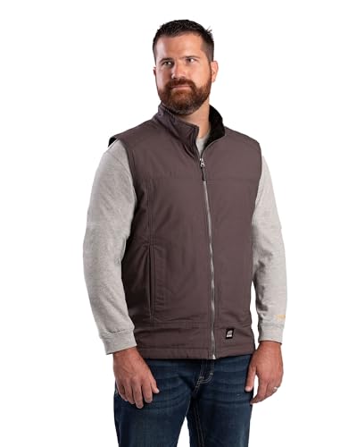 Berne Men's Fleece Lined Ripstop Vest