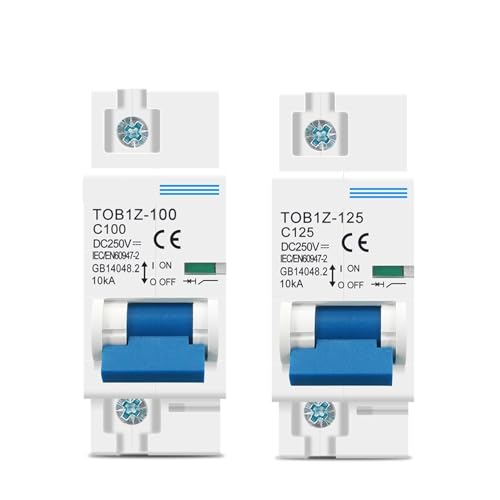 Disjoncteur 1P 80A DC MCB pour protection de batterie photovoltaïque
