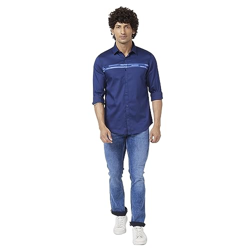 Image of Spykar Men's Rafter Boot Cut Mid-Rise Casual Jeans