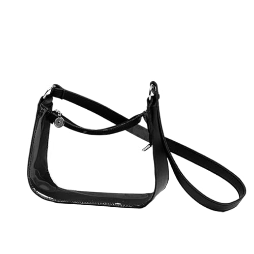 Genérico Bolsos Transparentes Para Mujer,Bolso Tote Transparente Para Mujer | Tote De Mano Con Correa Ajustable Elegante - Para Eventos De Trabajo Comida Festival Escuela Concierto Playa Viaje