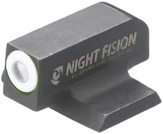 Night Fision Tritium Perfect Dot Front Sight Compatible with Glock, CZ, Smith&Wesson, Taurus, Canik, Sig Sauer, Ruger, Springfield Armory, HK, Walther, 1911, FN - Color Options