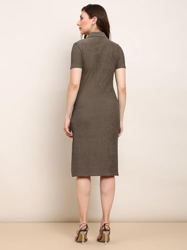 Image of Globus Women Dress (GS583104 Brown S)