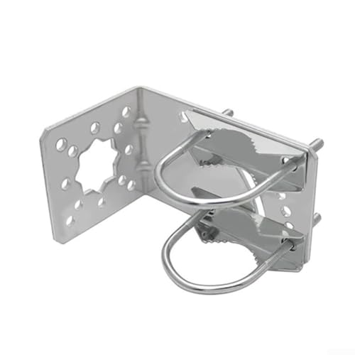 Stainless Steel Short Wall Mount Compatible with For Starlink Gen 2 Adjustable Height for Optimal Signal Reception
