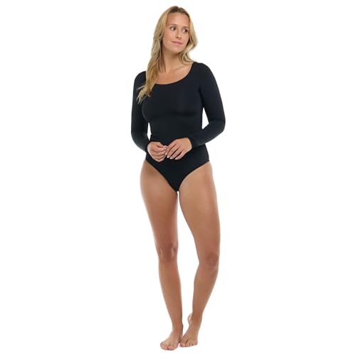 EIDON Women's Heidi Long Sleeve One Piece Swimsuit2