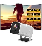 Ear&Ear Mini proiettore, proiettore portatile HY320, supporto 4K 1080P