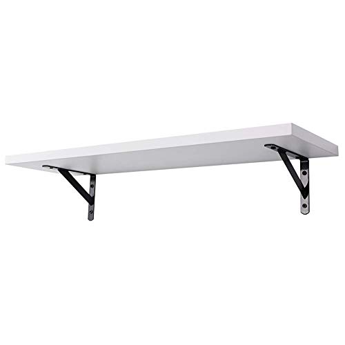 Superjare Wall Mounted Floating Shelves, 2 Different Dimensions Of 4 Shelves, Display Ledge, Storage Rack For Room/Kitchen/Office #TOP4