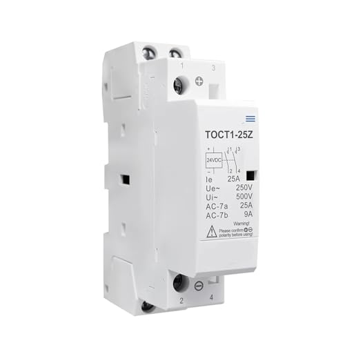 Contacteur silencieux TOCT1-25-Z DC 24V évite les surchauffes