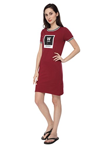 Image of Slumberjill Modern Leisure Bordeaux Sleepshirt