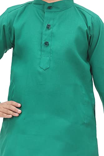 Image of KGN Boys Cotton Blend Regular Solid-Punjabi /Kurta Pajama Set | KGN07 |