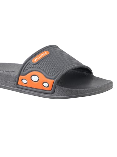 Image of URJO DUSK Kid's Sliders /Slippers Lightweight Super Flexible Arch Support Durable Anti Skid & Stylish Dailywear Sliders /Slippers Boy's & Girl's (URJO by Welcome)