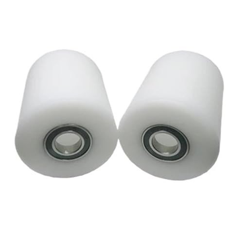Polea de rodamiento de POM contra fallos por fricción en cinta transportadora 8x30x50mm