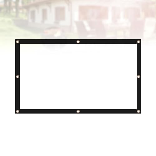 Pantalla de proyección manual NUOBESTY liviana y fácil de instalar miniatura 3
