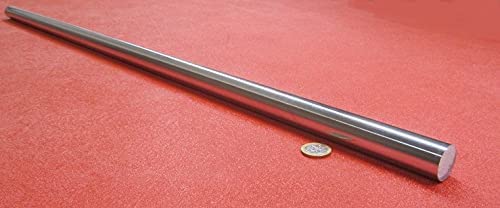 Chrome Plated 1045 Carbon Steel Shaft 1.00" Diameter x 36" Long 1 pc