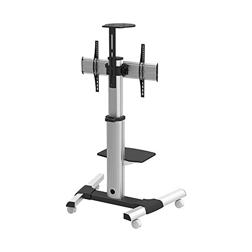 Soporte móvil para TV con ruedas ajustable para pantallas 32-65 pulgadas miniatura 6