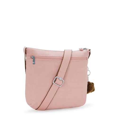 Kipling ARTO sac bandoulière moyen rose nylon léger et solide