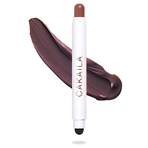 Go Ho Matte Cream-To-Powder Eyeshadow Stick,2 In 1 Eyeshadow Pencil Crayon Eye Brightener Stick,Smooth Easy To Color Waterproof,03 Stone Matte #TOP18