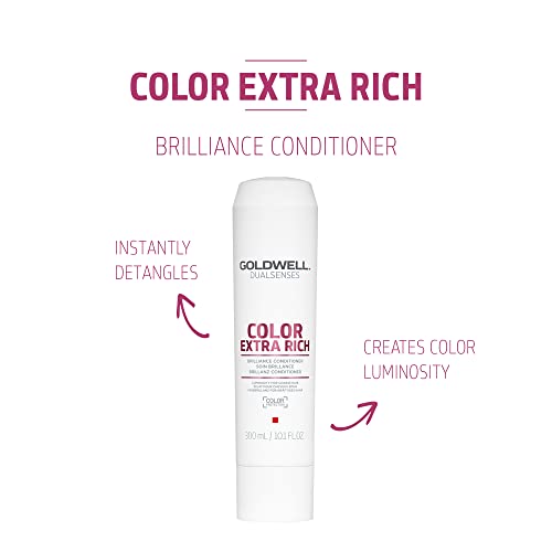 Goldwell Dualsenses Color Extra Rich Brilliance Conditioner, 10.1 Fl Oz (Pack Of 1) #TOP1