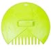 Gardenised Pair of Leaf Scoops, Hand Rakes for Lawn and Garden Cleanup (QI003286),Green