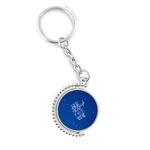 Porte-clés rotatif constellation pour sublimer votre trousseau de clés