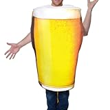 [ハベリィ] ビール ジョッキ ハロウィン コスプレ 面白 仮装 着ぐるみ イベント 学園祭 (ビールジョッキ)