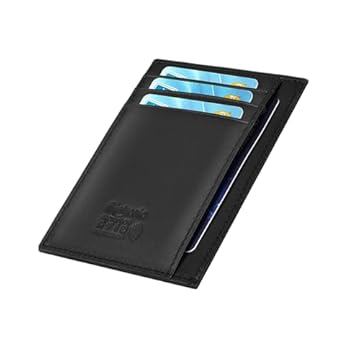 flintronic Portia Carte di Credito e Tasche Pelle, RFID/NFC Blocco Portafoglo