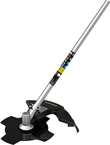 Greenworks Cuchilla de Corte Original, Cuchilla Dentada como Repuesto para Cortabordes y Desbrozadora GD40BC GD40BCB GD24X2TX...