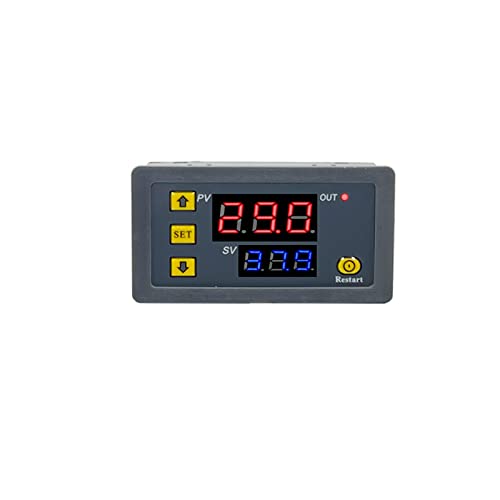 Relais de temporisation numérique DC 24V avec affichage LED pour cycle