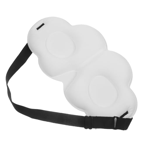 Frcolor 雲アイ light eye mask sleeping mask shadow 面白い 眠る目 寝る スリープアイ スリープ はデリケート ナイロン生地 Beige