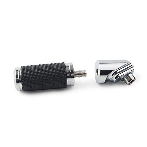 Gzyf Motorcycle Jiffy Stand Kickstand Extension Kit For Harley Dyna Wide Glide Fxdwg Fat Bob Fxdb 1991-2017, Chrome #TOP5