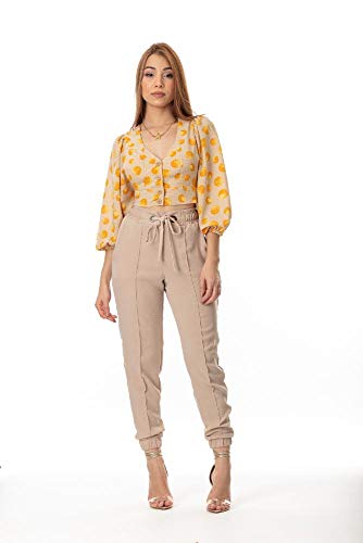 Calça Clara arruda Cós Laço 10053-44 - Vermelho