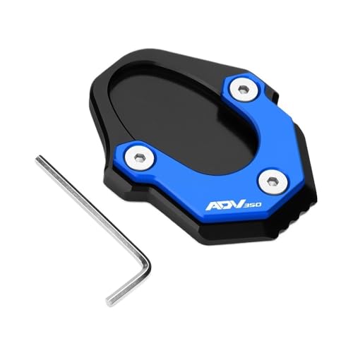 Béquille pied béquille latérale extension pad pour éviter la chute du ADV350 sur sol mou
