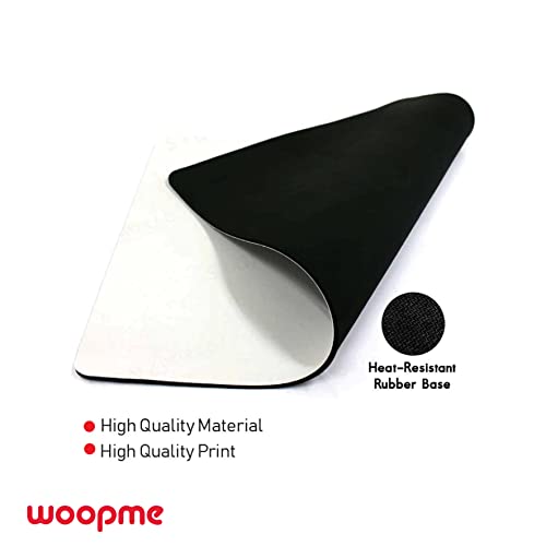 woopme® Rubber Base Printed Design Anime Theme Mouse Pad Gaming Boys Laptop PC Computer Rectangle Mousepad L x H 24 x 20 CMS - Image 4