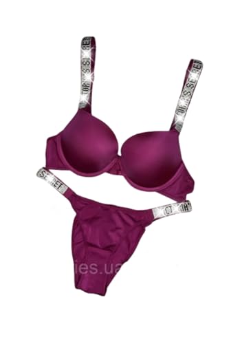 Image of Women Girl's Plain Cotton Padded Push-up Wireless Underwired Sports Non Padded Regular V Secret Everyday Wear Stylish Wired Non-Wired Full Coverage T-Shirt Solid Bra Underwear Lingerie Set